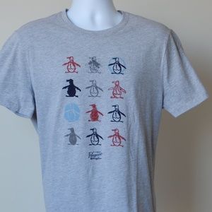 NEW PENGUIN ORIGINAL CREW NECK GRAPHIC T SHIRT
